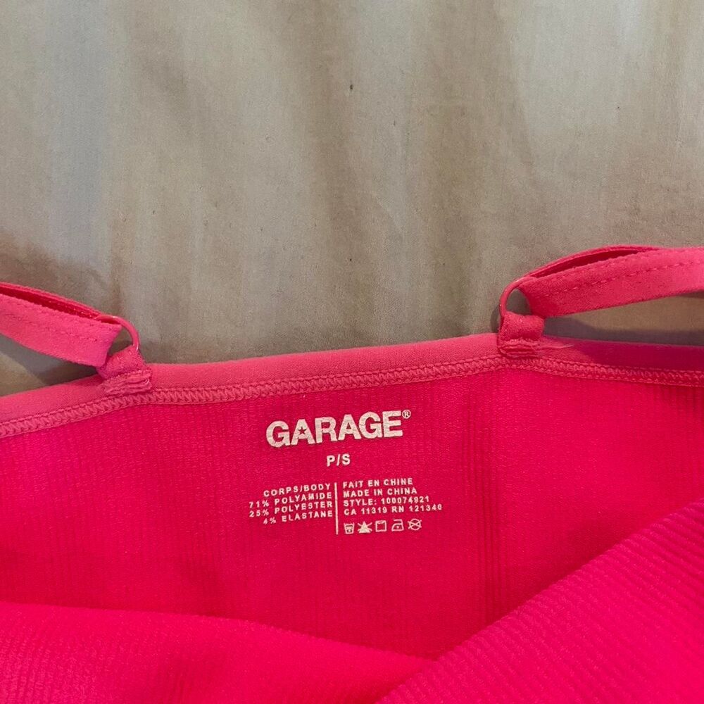 Garage Women's Pink Crop-top - Picture 5 of 5